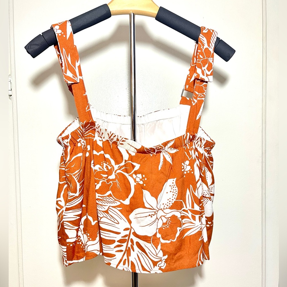 Paper Crane Cropped Blouse - Picture 2 of 6